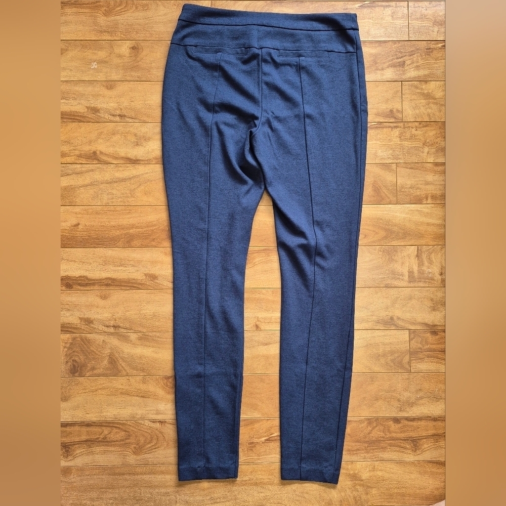 Reitmans Women’s Preppy Navy Blue Pull-On Dress Pants Size 7 - Picture 3 of 5